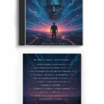 Produktfoto der CD „Die dritte Ebene – Seelenstimme“ von Paul Hafemann: Jewelcase mit blau-violettem Covermotiv (schwebender metallischer Kopf über Silhouette mit Energiestrahlen) und Rückseite mit Tracklist der 11 Songs, jeweils einer Emotion zugeordnet.