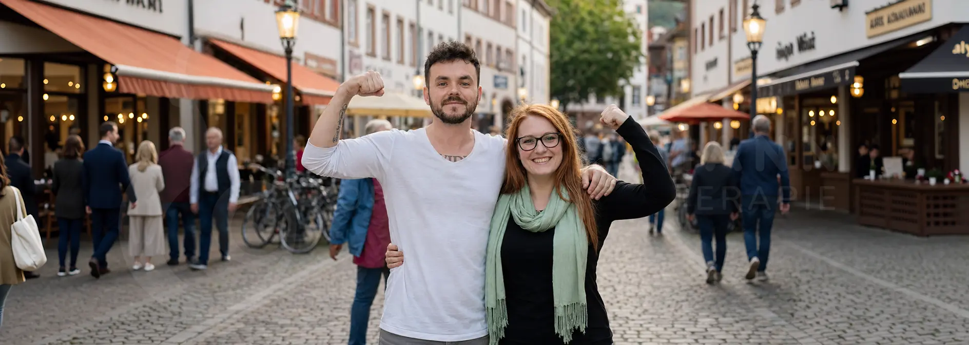 Expositionstraining in der Innenstadt mit Paul Hafemann