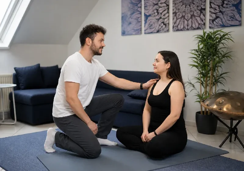Körperpsychotherapie und Körpertherapie bei Stress, innerer Anspannung und psychosomatischen Beschwerden in der Praxis von Paul Hafemann.